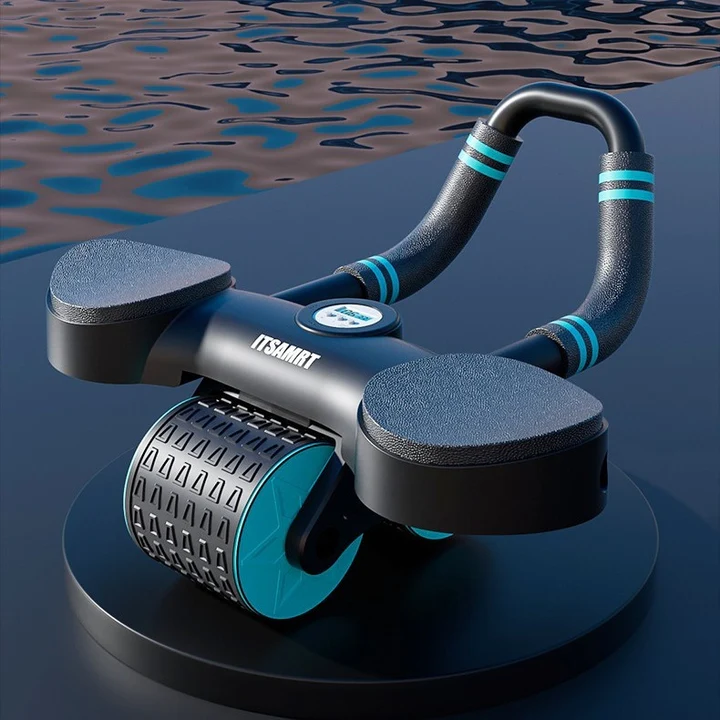 Auto-Rebound Ab Wheel Trainer